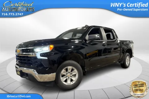 Black 2025 Chevrolet Silverado 1500 LT 4x4 for sale in Grand Island, NY