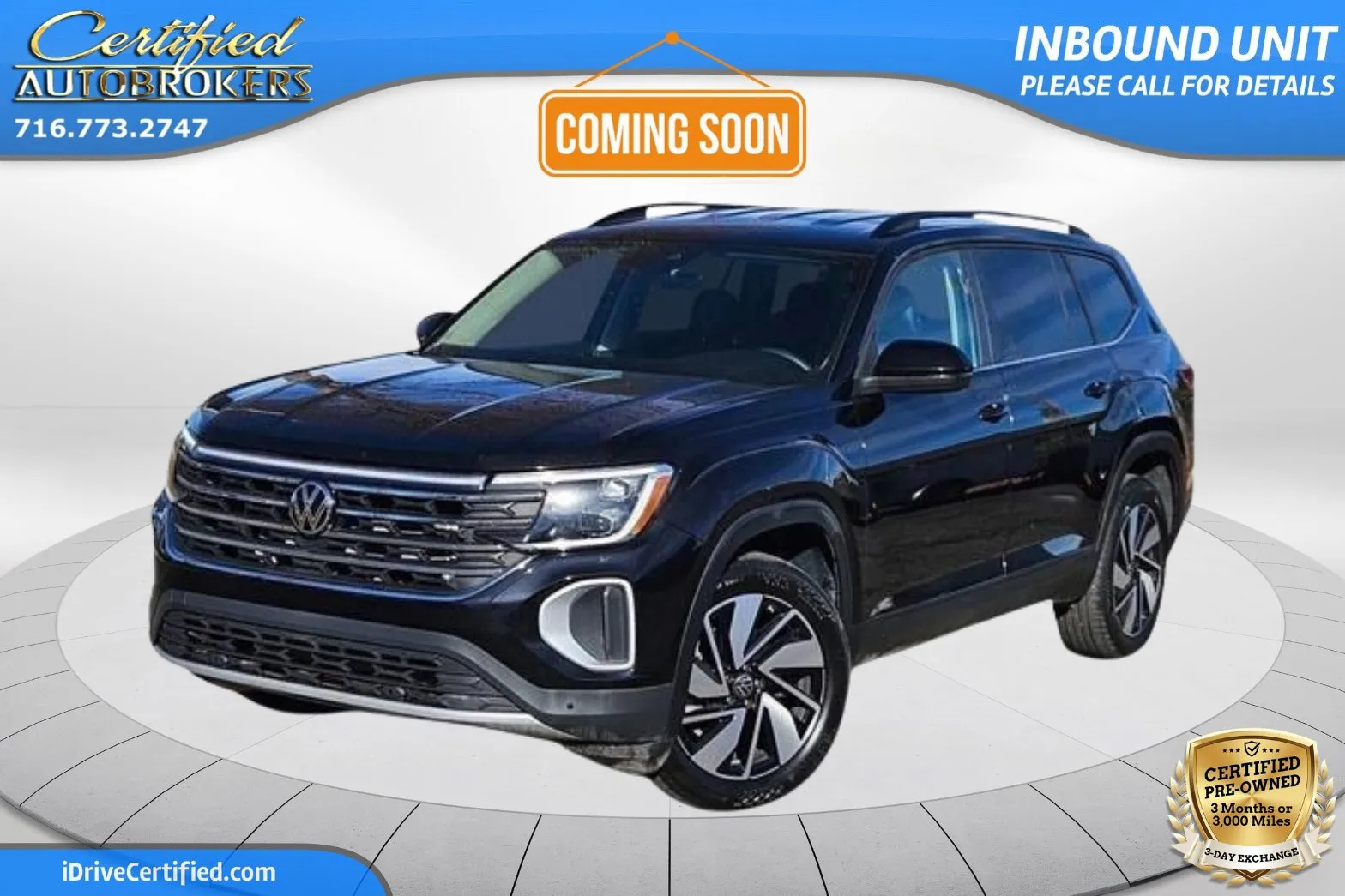 2025 Volkswagen Atlas 2.0T SE w/Technology AWD