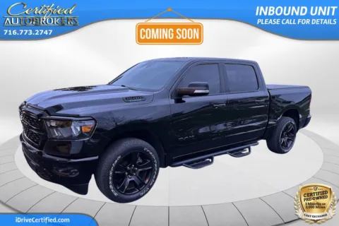 Black 2022 Ram 1500 Big Horn 4x4 for sale in Grand Island, NY