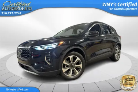 Black 2023 Ford Escape Platinum AWD for sale in Grand Island, NY