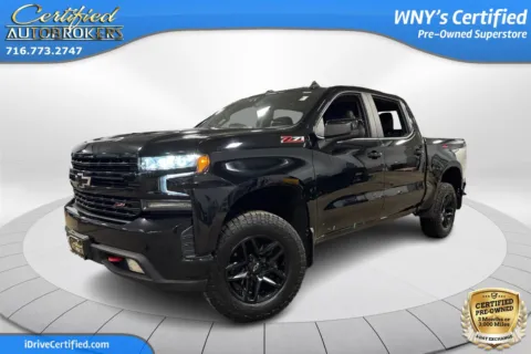 Black 2019 Chevrolet Silverado 1500 LT Trail Boss 4x4 for sale in Grand Island, NY