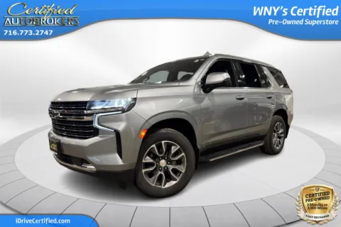 Gray 2023 Chevrolet Tahoe LT 4x4 for sale in Grand Island, NY