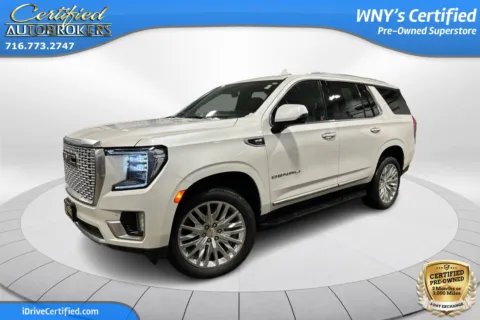 White 2023 GMC Yukon Denali 4x4 for sale in Grand Island, NY