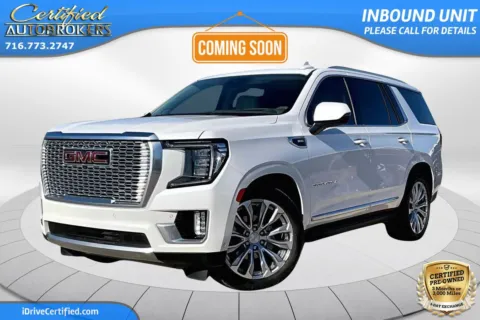 White 2023 GMC Yukon Denali 4x4 for sale in Grand Island, NY