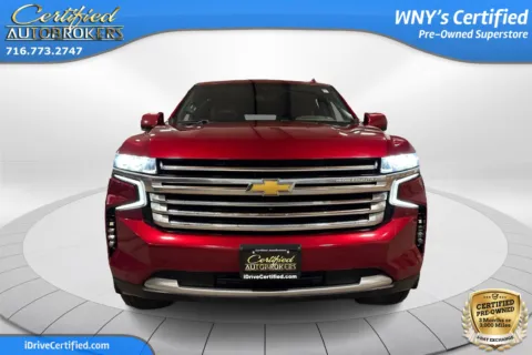 Photos of 2021 Chevrolet Tahoe High Country 4x4 for sale in Grand Island, NY at Certified AutoBrokers