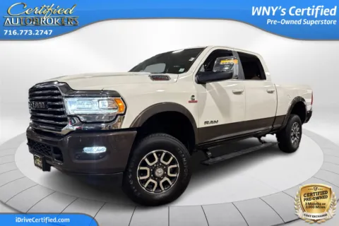 White 2023 Ram 2500 Limited Longhorn 4x4 for sale in Grand Island, NY