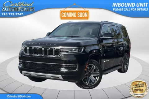 Black 2024 Jeep Wagoneer Series II 4x4 for sale in Grand Island, NY