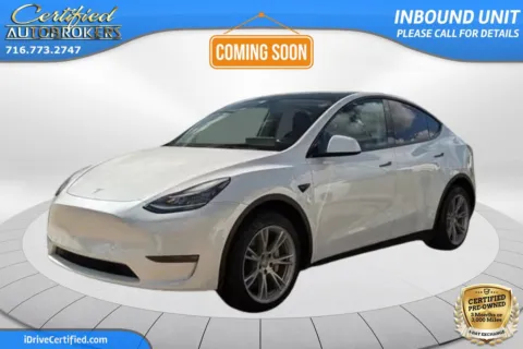 White 2022 Tesla Model Y Long Range AWD for sale in Grand Island, NY