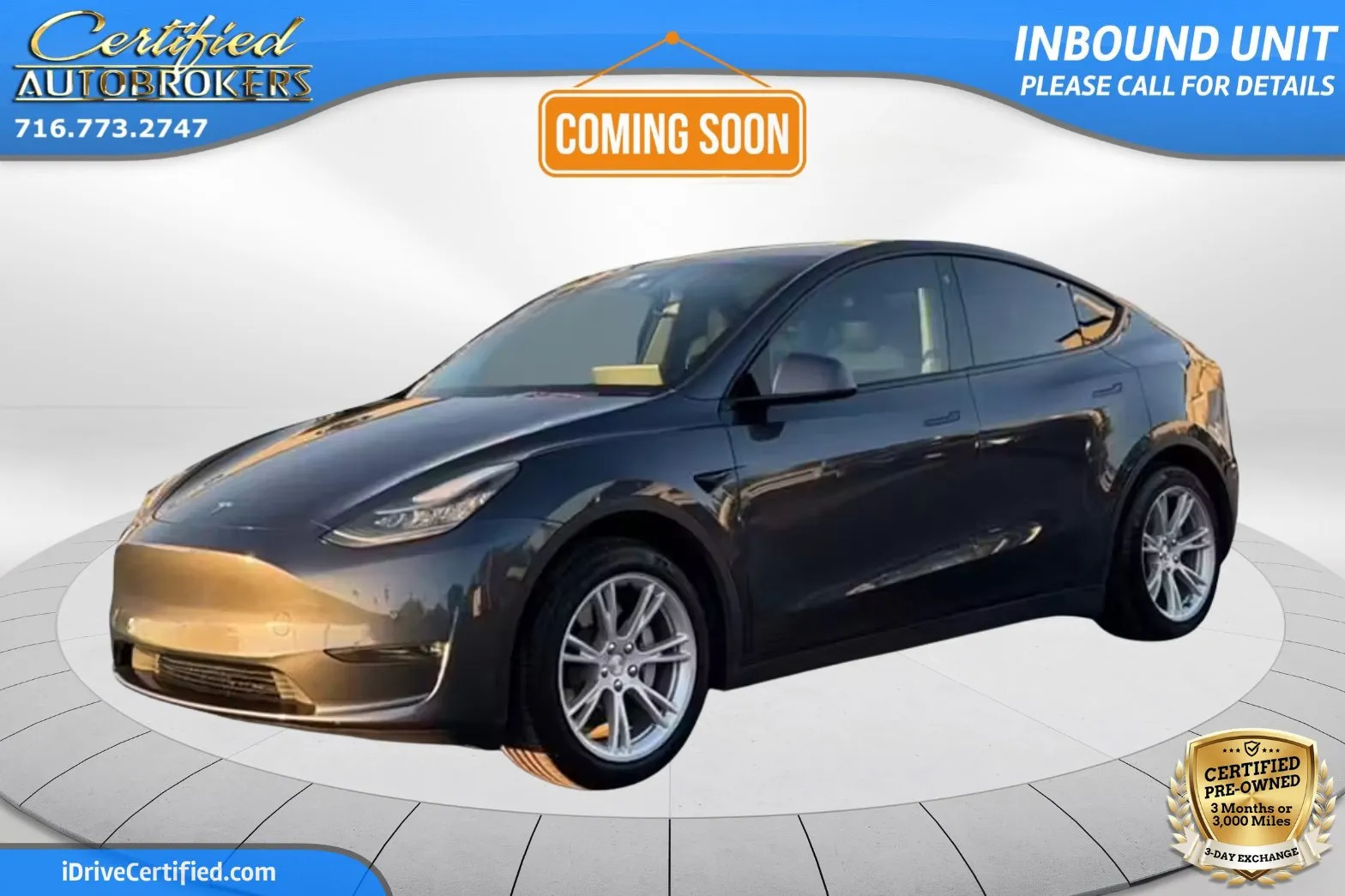 White 2022 Tesla Model Y Long Range AWD for sale in Grand Island, NY