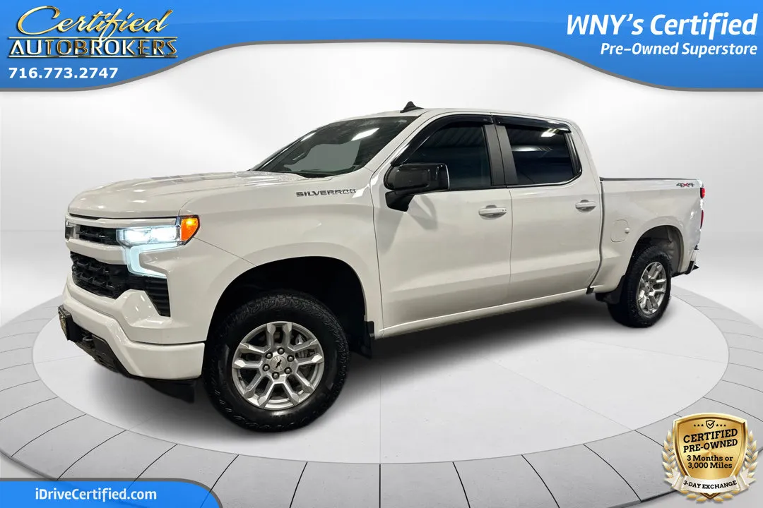 White 2022 Chevrolet Silverado 1500 RST 4x4 for sale in Grand Island, NY