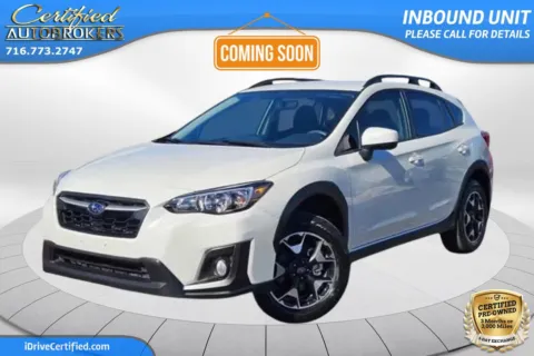White 2019 Subaru Crosstrek Premium AWD for sale in Grand Island, NY