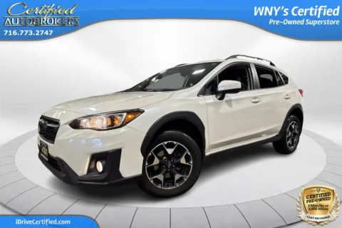 White 2019 Subaru Crosstrek Premium AWD for sale in Grand Island, NY