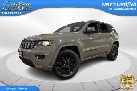Gray 2021 Jeep Grand Cherokee Laredo X 4x4 for sale in Grand Island, NY
