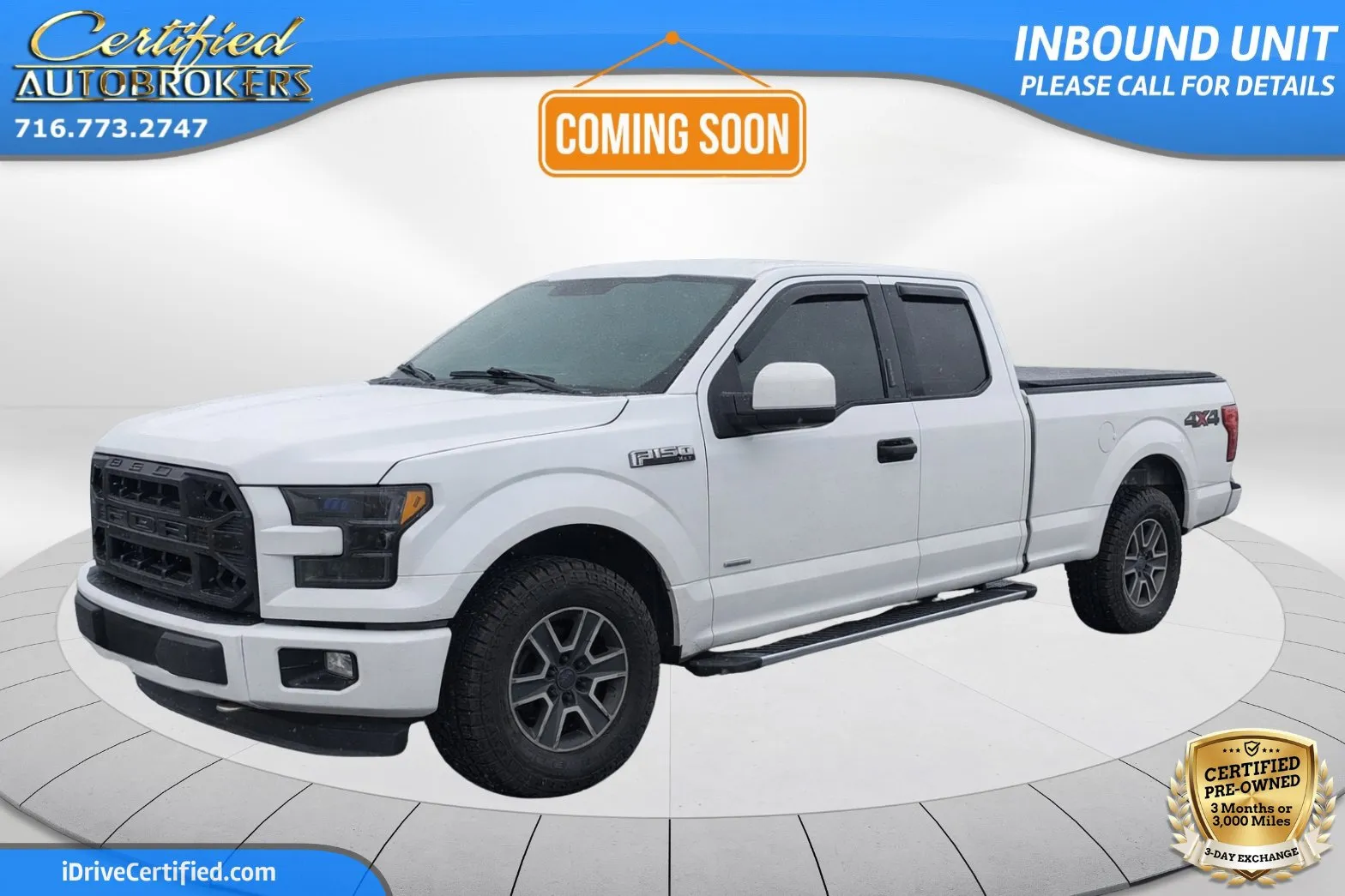 White 2016 Ford F-150 XLT XTR 4x4 for sale in Grand Island, NY