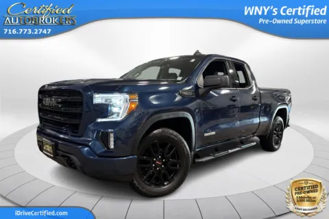Blue 2021 GMC Sierra 1500 Elevation 4x4 for sale in Grand Island, NY