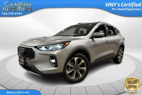 Silver 2024 Ford Escape Platinum AWD for sale in Grand Island, NY