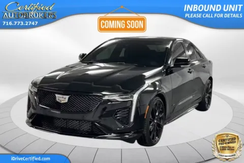 Black 2020 Cadillac CT4 V-Series for sale in Grand Island, NY