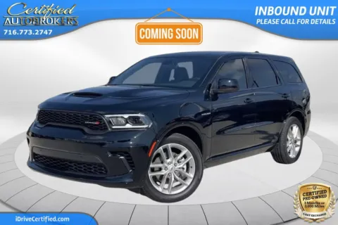 Black 2025 Dodge Durango R/T Plus AWD for sale in Grand Island, NY