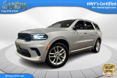 Gray 2024 Dodge Durango GT Plus AWD for sale in Grand Island, NY