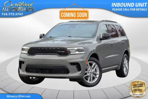 Gray 2024 Dodge Durango GT Plus AWD for sale in Grand Island, NY