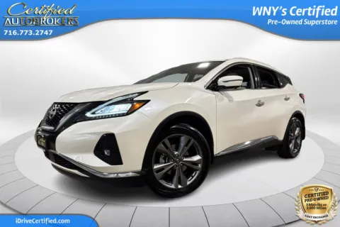 White 2023 Nissan Murano Platinum AWD for sale in Grand Island, NY