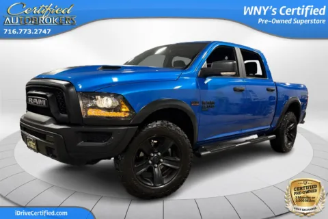Blue 2021 Ram 1500 Classic Warlock 4x4 for sale in Grand Island, NY