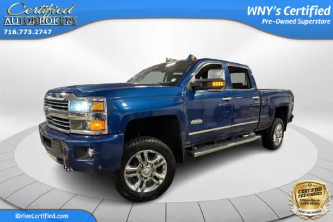 Blue 2016 Chevrolet Silverado 2500HD High Country 4x4 for sale in Grand Island, NY