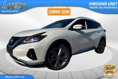 White 2023 Nissan Murano Platinum AWD for sale in Grand Island, NY