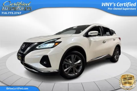 White 2023 Nissan Murano Platinum AWD for sale in Grand Island, NY