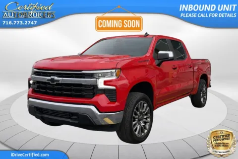 Red 2023 Chevrolet Silverado 1500 LT 4x4 for sale in Grand Island, NY