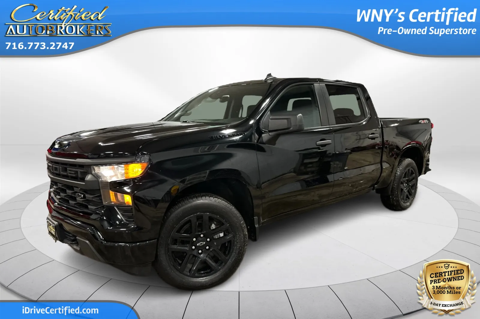 2023 Chevrolet Silverado 1500 Custom 4x4 for sale in Grand Island, NY