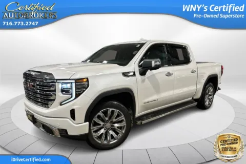White 2022 GMC Sierra 1500 Denali 4x4 for sale in Grand Island, NY