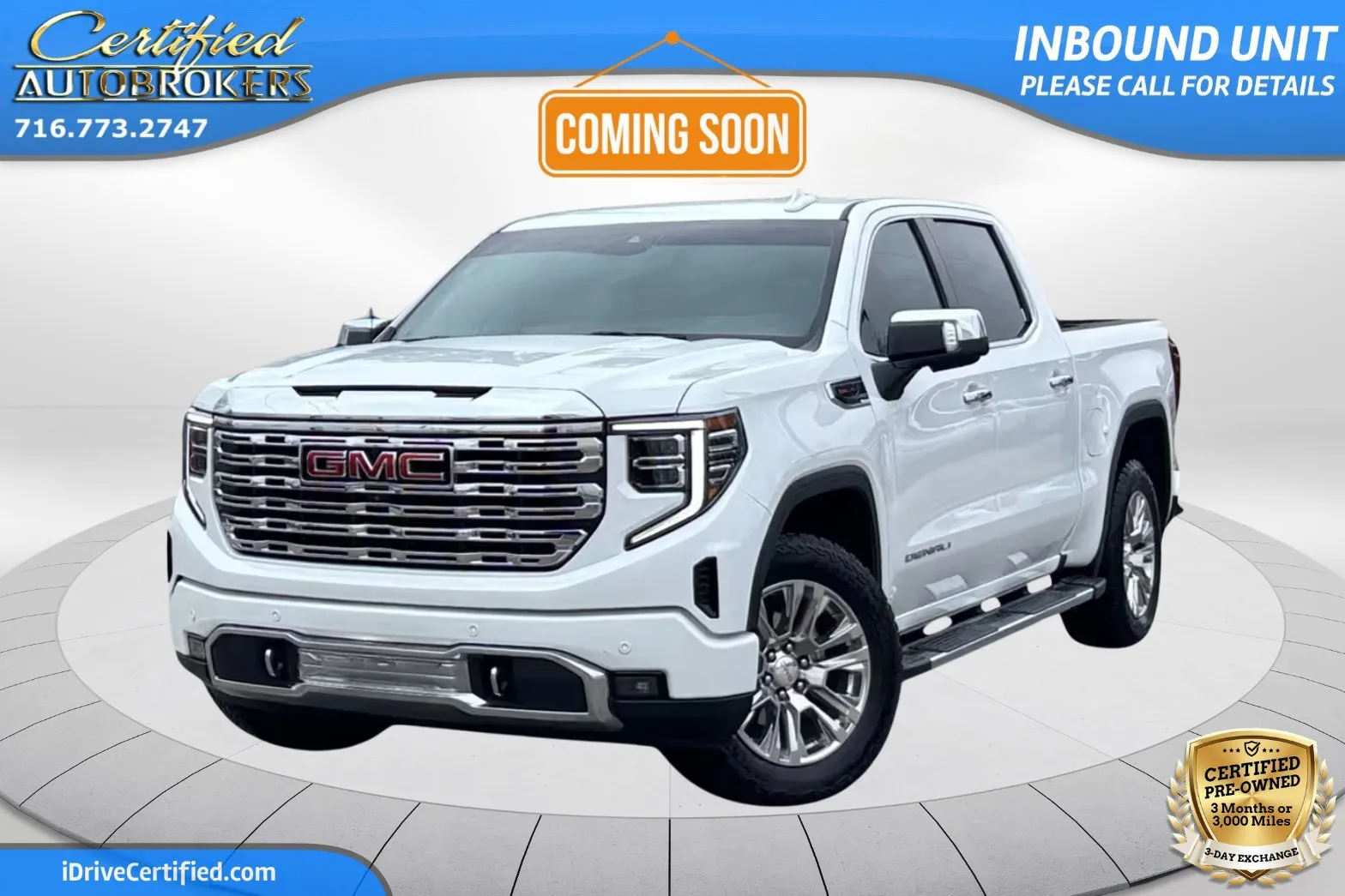 White 2022 GMC Sierra 1500 Denali 4x4 for sale in Grand Island, NY