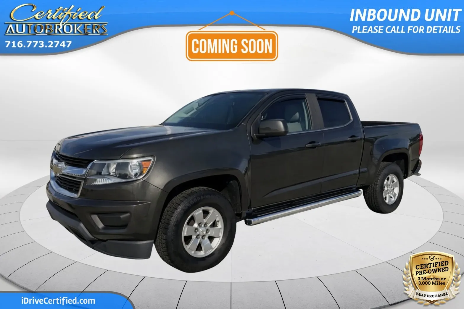 2018 Chevrolet Colorado Work Truck 4x4 for sale in Grand Island, NY