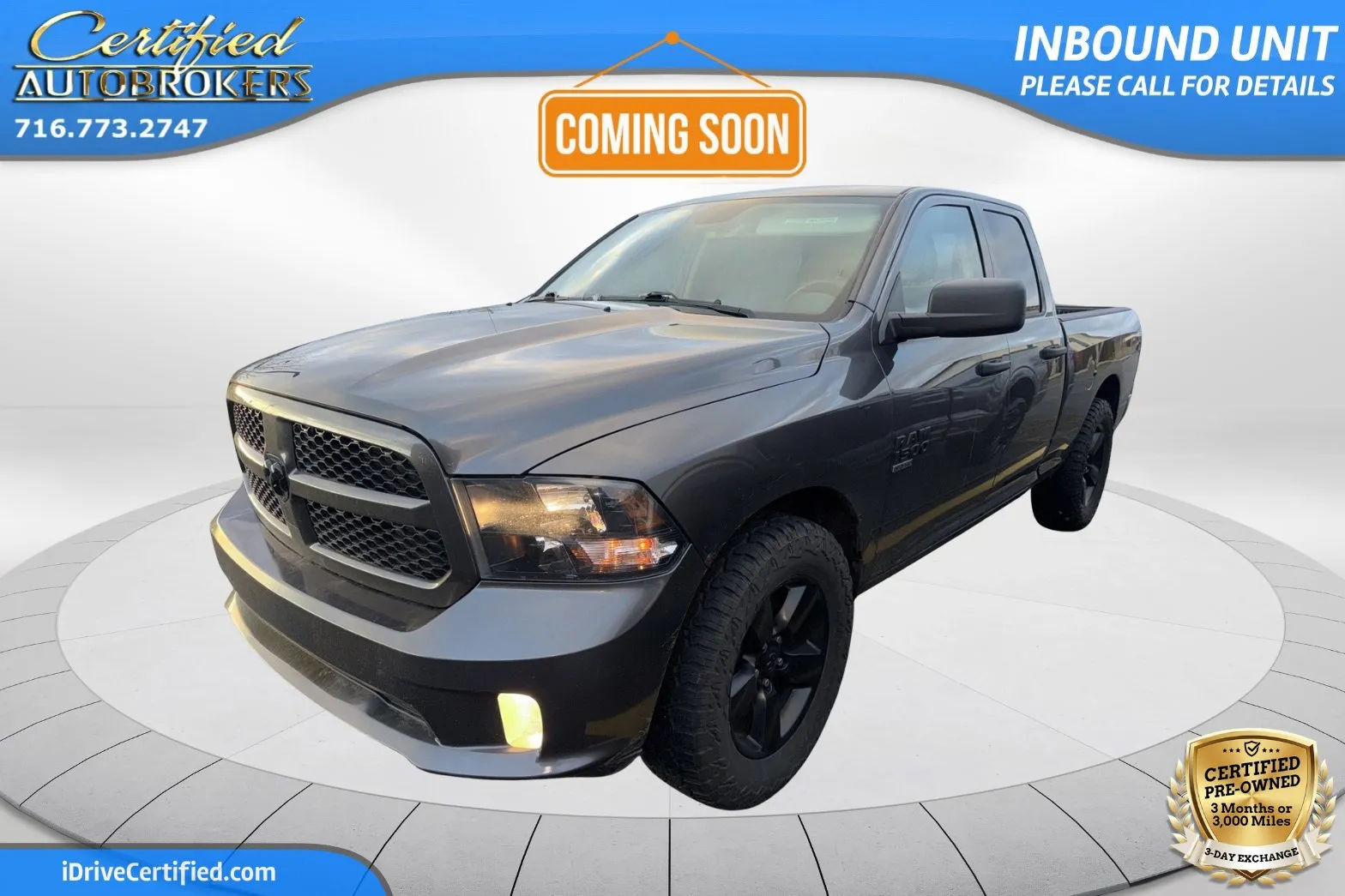 Gray 2019 Ram 1500 Classic Express 4x4 for sale in Grand Island, NY