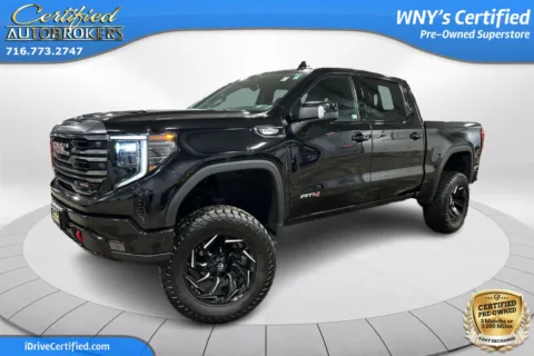 Black 2022 GMC Sierra 1500 AT4 4x4 for sale in Grand Island, NY