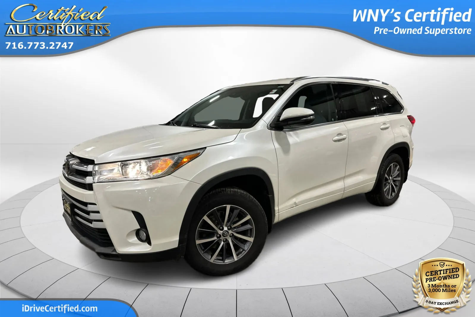 2017 Toyota Highlander XLE AWD for sale in Grand Island, NY