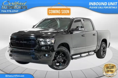 Black 2019 Ram 1500 Big Horn 4x4 for sale in Grand Island, NY