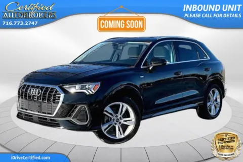 Black 2025 Audi Q3 S line Premium AWD for sale in Grand Island, NY