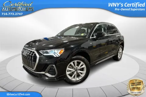 Black 2025 Audi Q3 S line Premium AWD for sale in Grand Island, NY