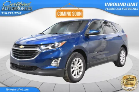 Blue 2021 Chevrolet Equinox LT AWD for sale in Grand Island, NY