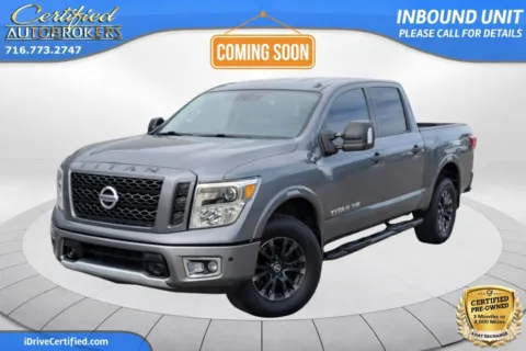 Gray 2018 Nissan Titan XD PRO-4X 4x4 for sale in Grand Island, NY