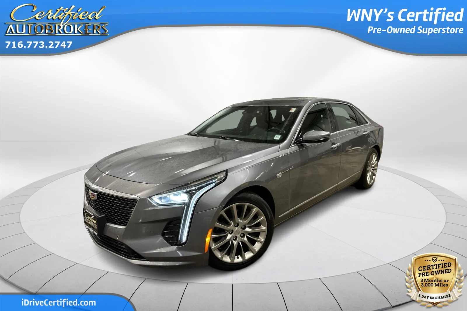 Gray 2020 Cadillac CT6 Luxury AWD for sale in Grand Island, NY