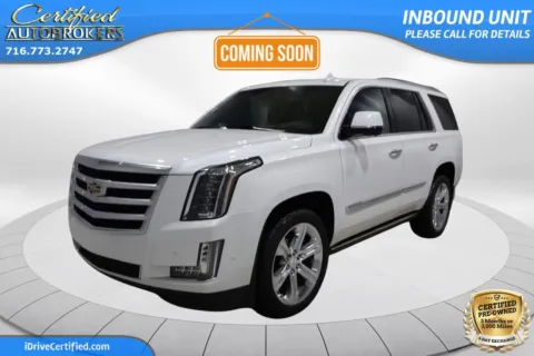 White 2020 Cadillac Escalade Premium Luxury 4x4 for sale in Grand Island, NY