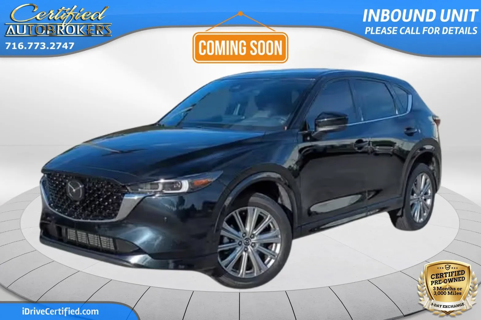Black 2023 Mazda CX-5 2.5 Turbo AWD for sale in Grand Island, NY