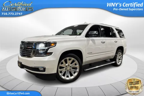 White 2016 Chevrolet Tahoe LTZ 4x4 for sale in Grand Island, NY
