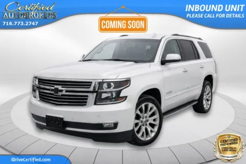 White 2016 Chevrolet Tahoe LTZ 4x4 for sale in Grand Island, NY