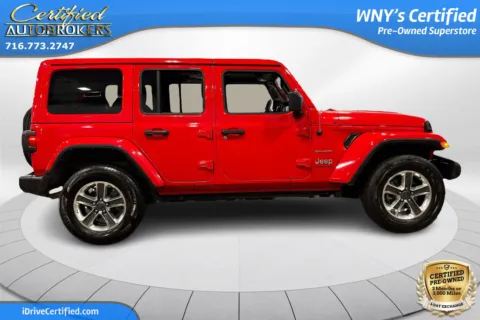 More photos of 2023 Jeep Wrangler Sahara 4x4 at Certified AutoBrokers, NY