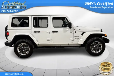 More photos of 2023 Jeep Wrangler Sahara 4x4 at Certified AutoBrokers, NY