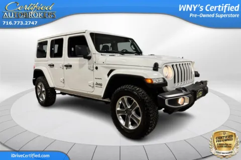 Another view of 2023 Jeep Wrangler Sahara 4x4 for sale in Grand Island, NY at Certified AutoBrokers